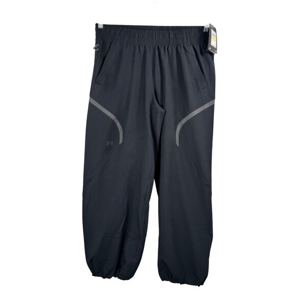 Under Armour Pants - Women's under Armour black UA Unstoppable Ankle Pants loose 90s sz M